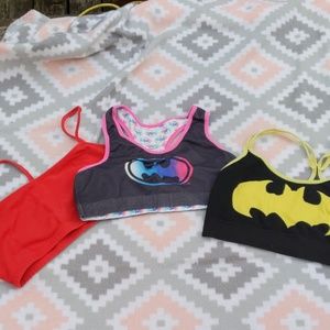 Three Sports Bras